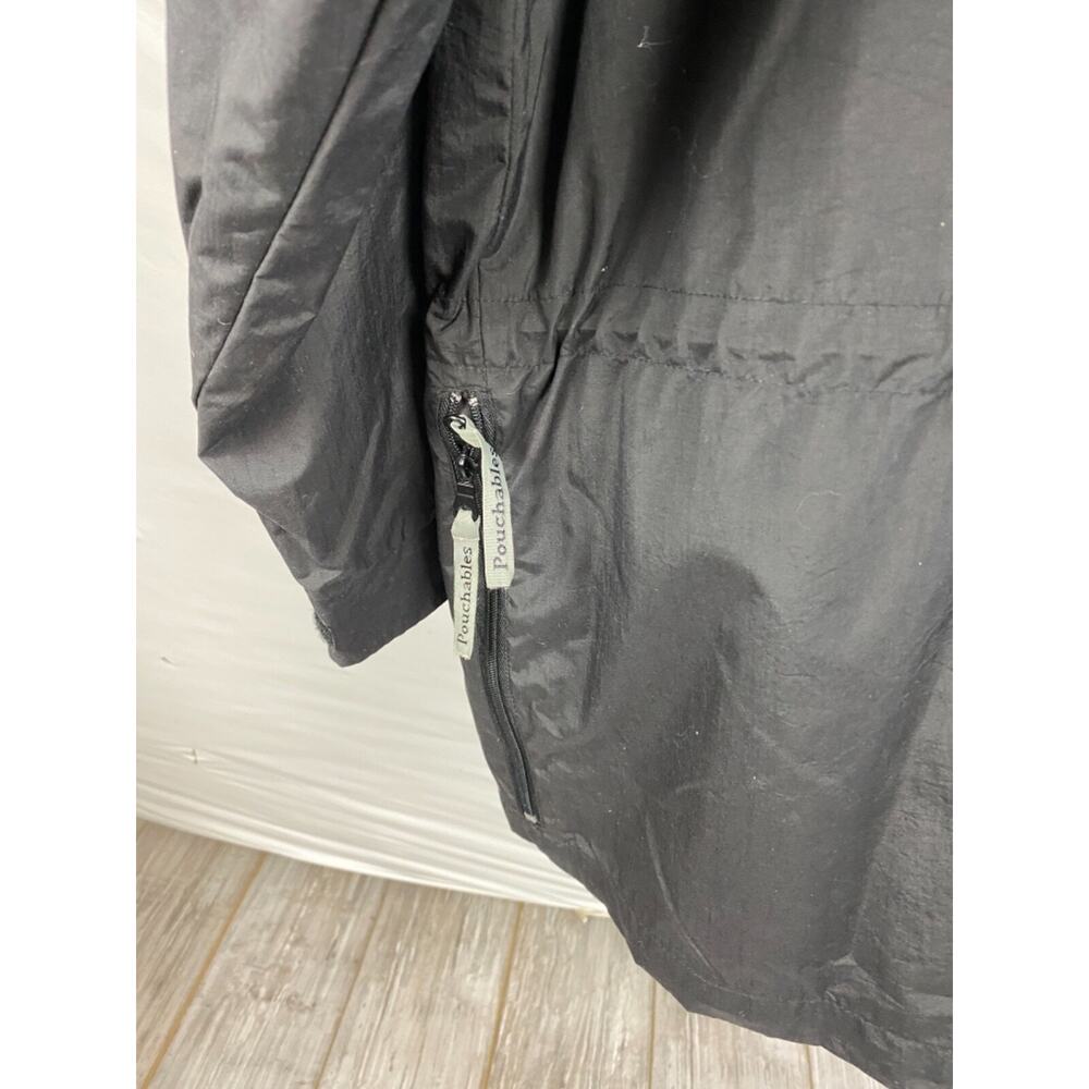 Shed Rain Pouchables Men's Photographer Jacket Black Size‎ L Hoodie Nylon VTG - Picture 3 of 9